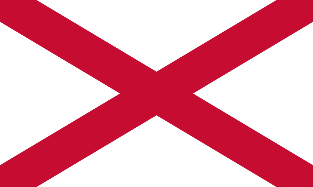 Steagul Irlandei este reprezentata prin Crucea Sf. Patrick