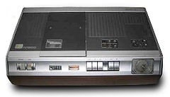 Formatul Philips „VCR”.