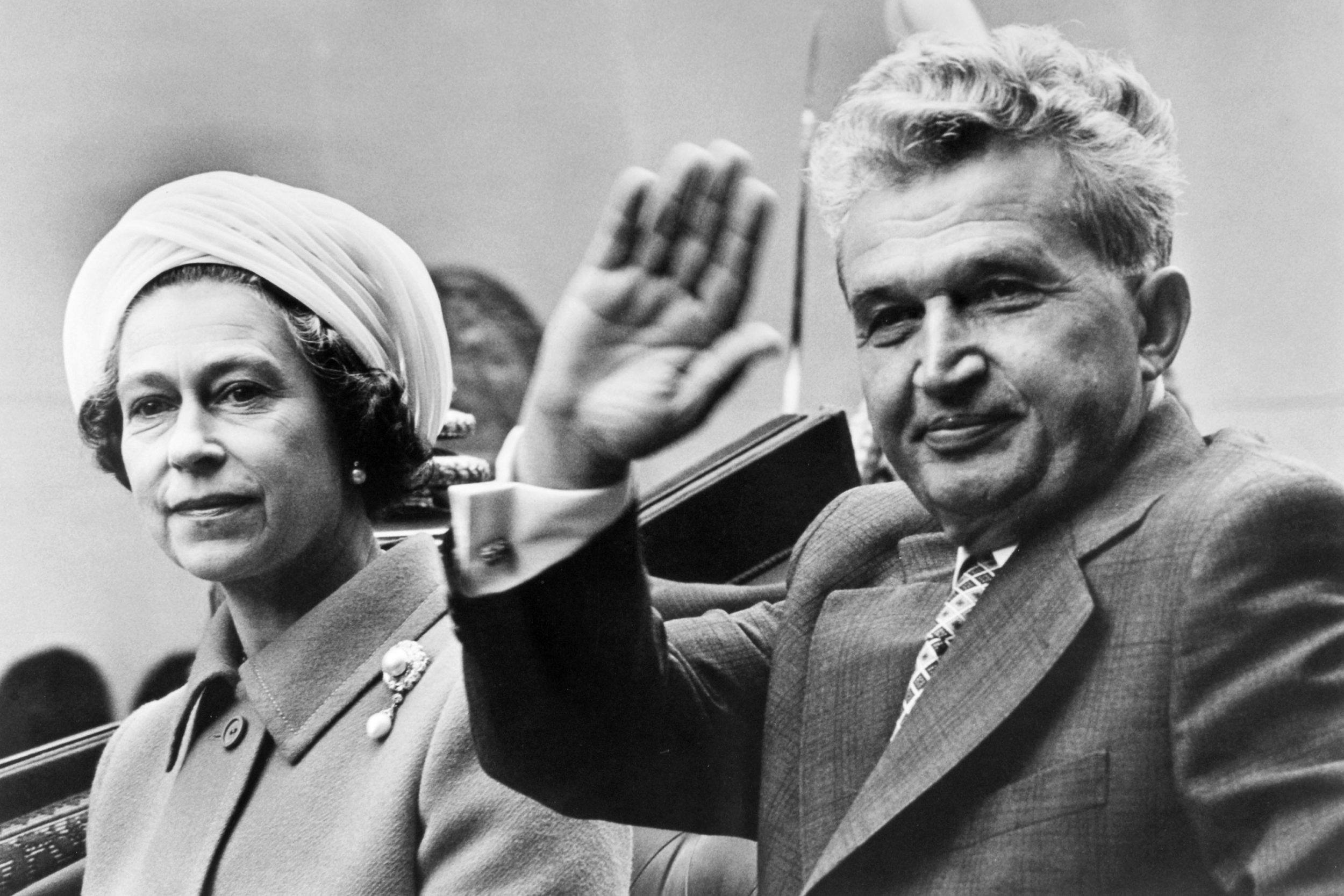 Ceaușescu în vizita oficiala în Marea Britanie din 13-16 iunie 1978