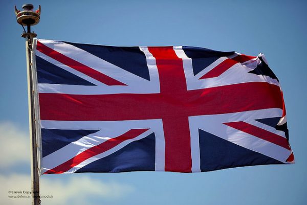 Steagul Regatului Unit este numit The Union Jack Flag