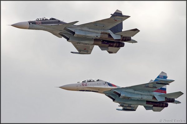 Sukhoi Su-30 este un avion de luptă bimotor, cu două locuri, supermaniovrabil, dezvoltat în Uniunea Sovietică de Sukhoi Aviation Corporation din Rusia. Avionul este un avion de luptă multirol pentru misiuni pe orice vreme, aer-aer și interdicție aeriană.