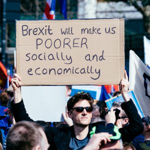 Protest anti-brexit in Marea Britanie
