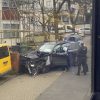Masina accidentata in Londra