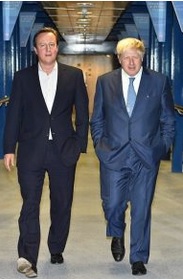 David Cameron și Boris Johnson se îndreaptau spre un viitor dubios împreună.