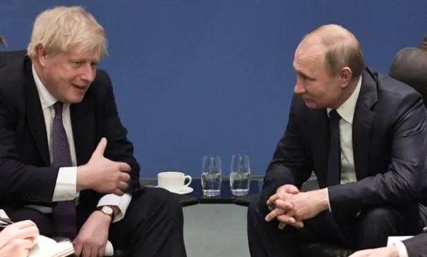 Boris Johnson & Vladimir Putin