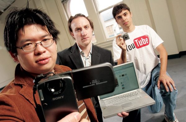 Chad Hurley, Steve Chen și Jawed Karim