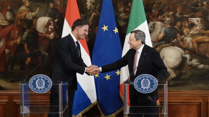 Draghi: susținem noul pachet de sancțiuni împotriva Rusiei. Moscova: Poziția Italiei este indecentă