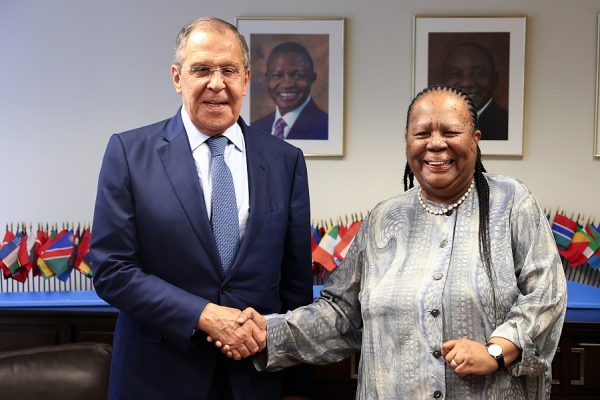 Comunicat de presă privind întâlnirea ministrului de externe Serghei Lavrov cu ministrul Relațiilor Internaționale și Cooperării din Republica Africa de Sud, Naledi Pandor