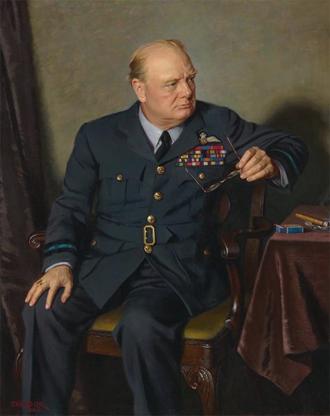 Winston Churchill a lăudat „stocul arian” nazist și a insistat că este corect ca „o rasă mai puternică, o rasă de grad mai înalt” să ia locul popoarelor indigene. El nu credea că „negrii sunt la fel de capabili sau la fel de eficienți ca oamenii albi”. În 1911, Winston Churchill a interzis meciurile de box interrasiale, astfel încât luptătorii albi să nu fie văzuți pierzând în fața celor de culoare. El a insistat că Marea Britanie și SUA împărtășesc „superioritatea anglo-saxonă”. El i-a descris pe militanții anticoloniali drept „sălbatici înarmați cu idei”.