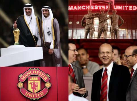 Șeicul Jassim bin Hamad bin Jaber Al Thani, din Qatar, și magnatul petrochimic britanic Jim Ratcliffe au fost primii care și-au arătat interesul de a cumpăra Manchester United Football Club.