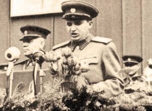 Nicolae Ceaușescu a fost secretarul general al Partidului Comunist Român din 1965 până în 1989 și al doilea și ultimul lider comunist al României.