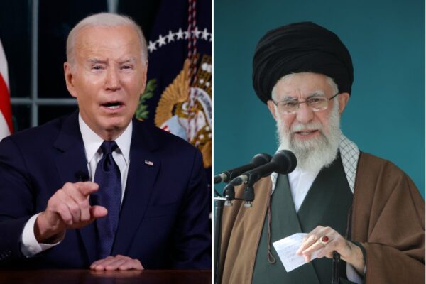 Președintele american Joe Biden și liderul suprem al Iranului, Ali Khamenei