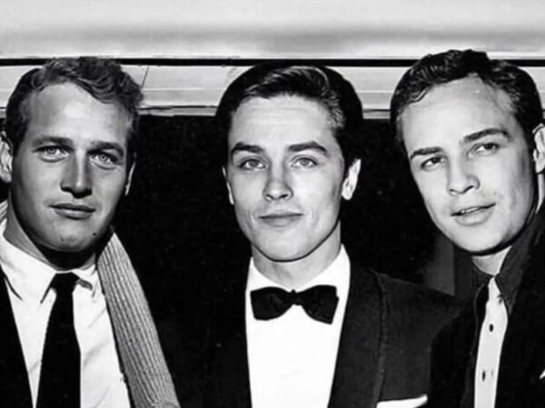 Paul Newman, Alain Delon și Marlon Brando